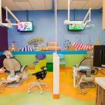treatment room for kids at sunny smiles